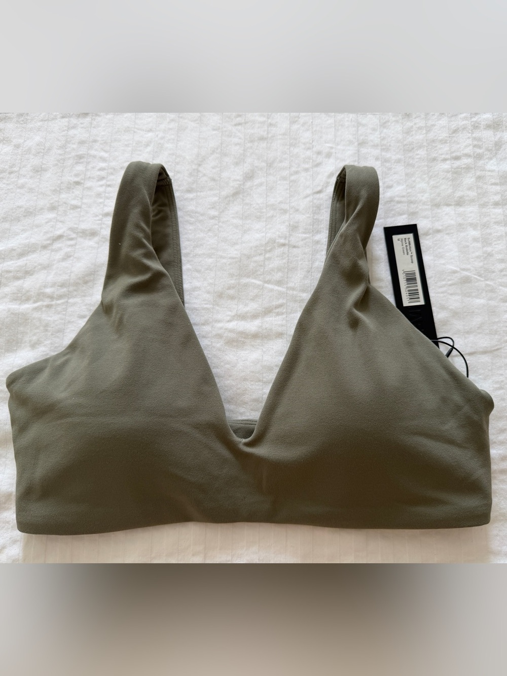 Oner Active SOFTMOTION™ SCOOP BACK BRALETTE WITH GRAY LOGO